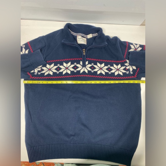 Original Weatherproof Vintage 1/4 zip holiday sweater - Picture 7 of 9